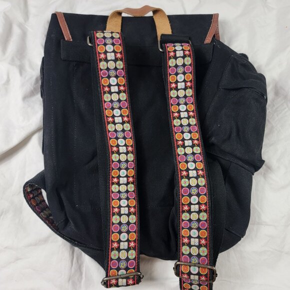 Robert Graham Black Backpack Casual School College Outdoors Going Out - Picture 2 of 7